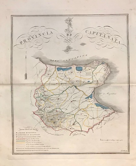 De Sanctis Gabriello Provincia di Capitanata 1856 Napoli